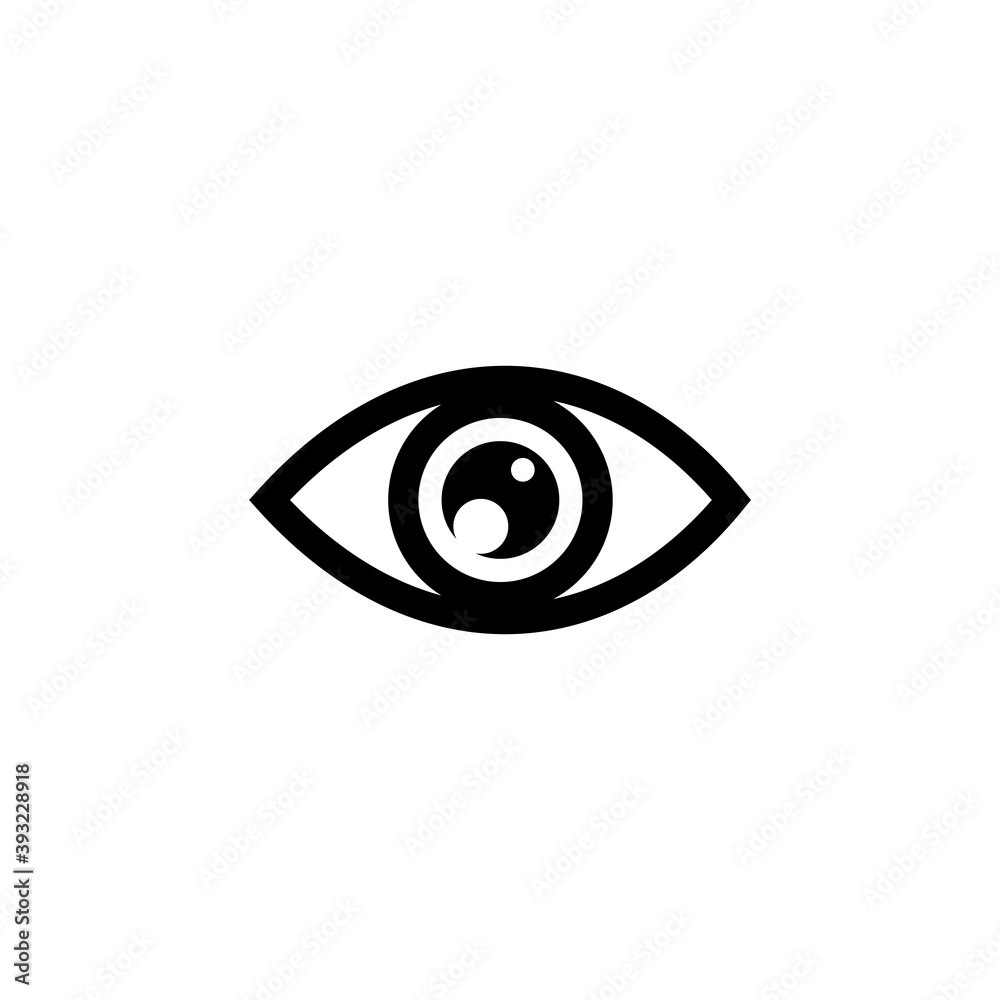 Eye icon vector. Eye vector icon. Look and Vision icon Eye icon vector. Eye vector icon. Look and Vision icon