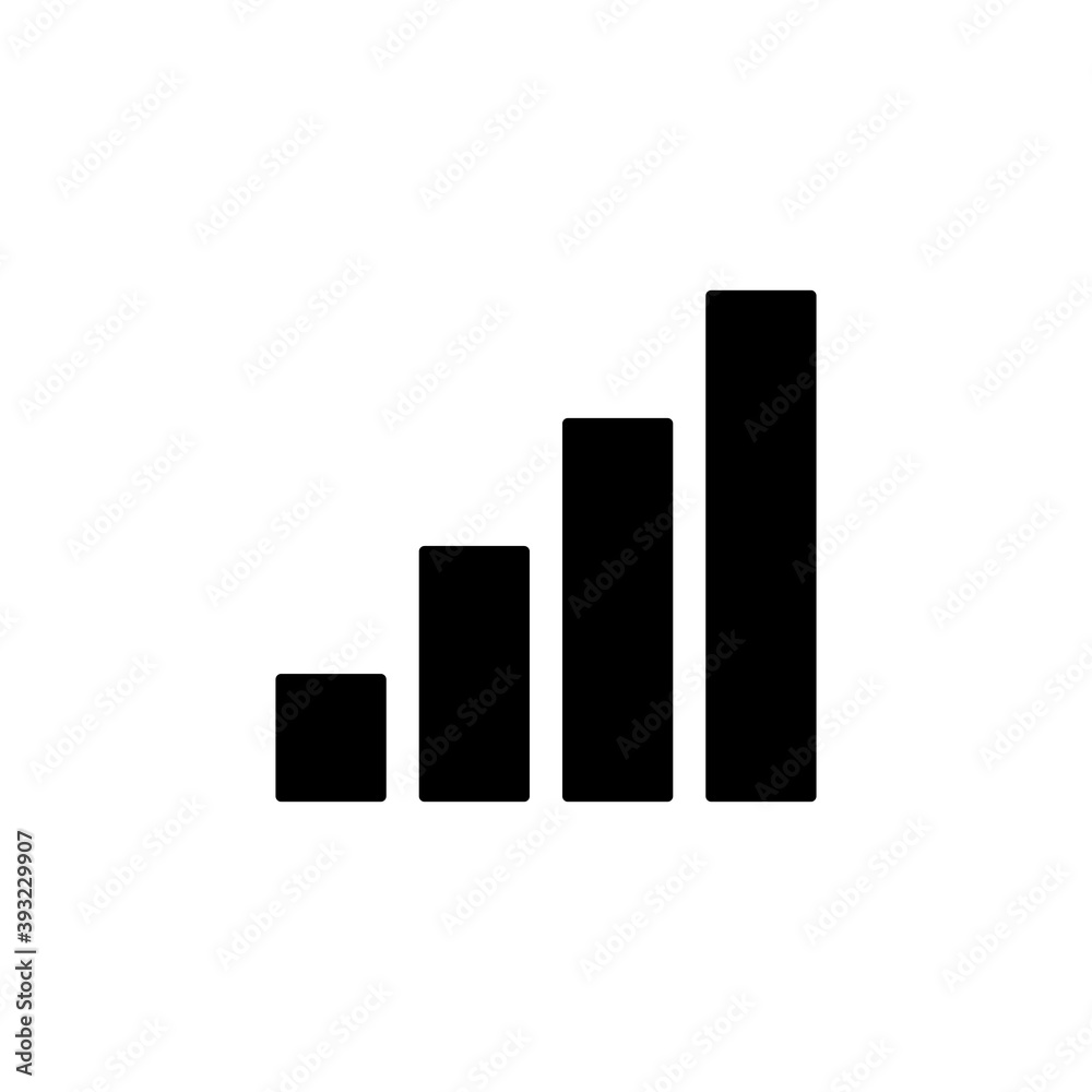 Growing graph Icon. Chart icon. diagram icon Growing graph Icon. Chart icon. diagram icon