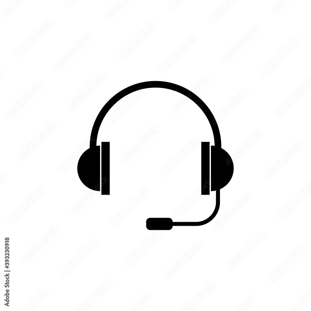 Headphone icon vector. Headset icon symbols Headphone icon vector. Headset icon symbols