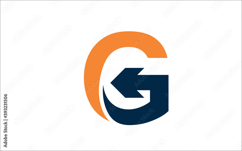 Illustration vector graphic of letter G icon logo design Illustration vector graphic of letter G icon logo design