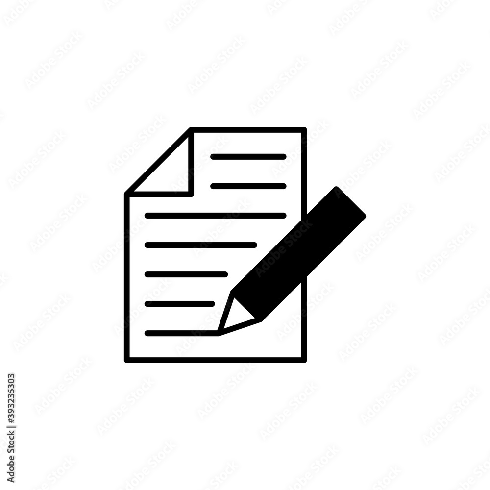 Note icon vector. notepad icon vector