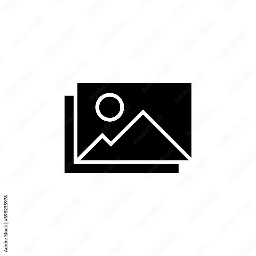 Picture icon vector. photo gallery icon symbol Picture icon vector. photo gallery icon symbol