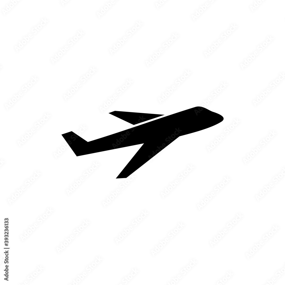 Plane icon vector. Airplane icon vector. Flight transport symbol. Travel illustration. Holiday symbol Plane icon vector. Airplane icon vector. Flight transport symbol. Travel illustration. Holiday symbol