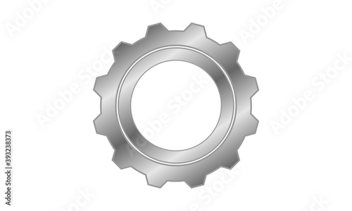 Machine gear illustration vector design