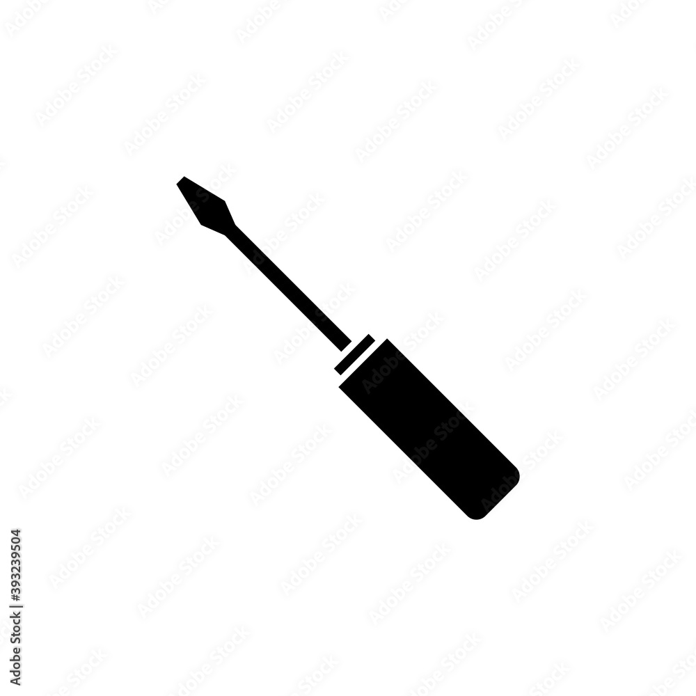 Screwdriver icon vector.tools icon vector Screwdriver icon vector.tools icon vector