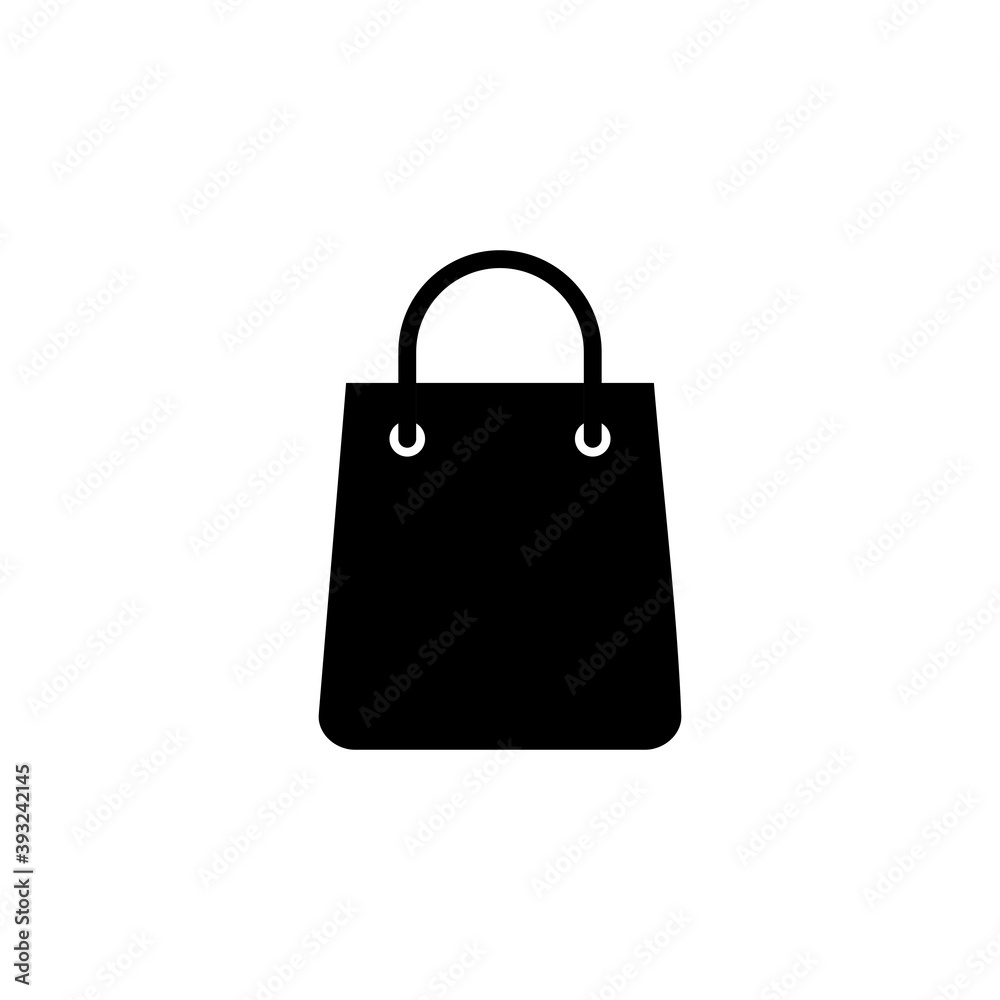 Shopping bag icon vector. shopping icon vector Shopping bag icon vector. shopping icon vector