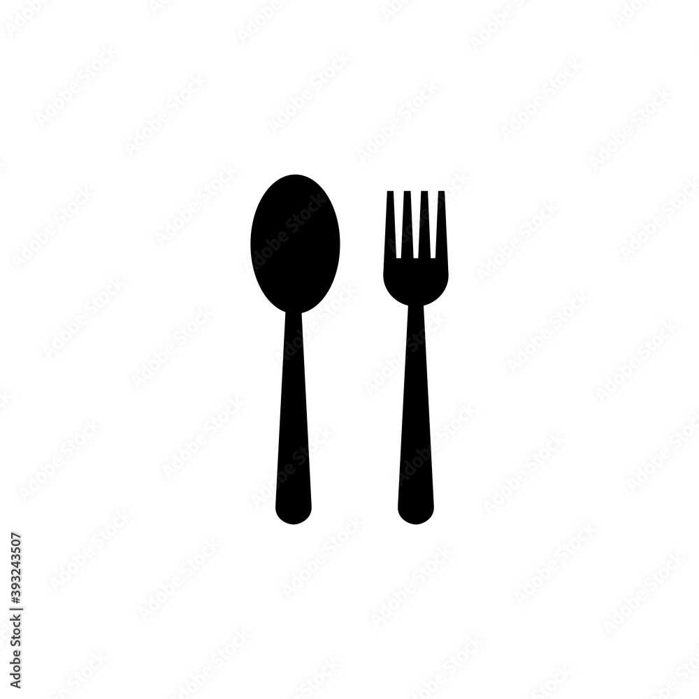 spoon and fork icon vector. spoon, fork and knife icon vector. restaurant icon spoon and fork icon vector. spoon, fork and knife icon vector. restaurant icon