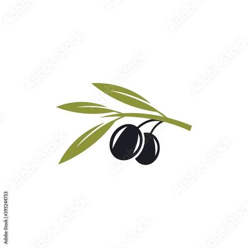 Olive logo images illustration