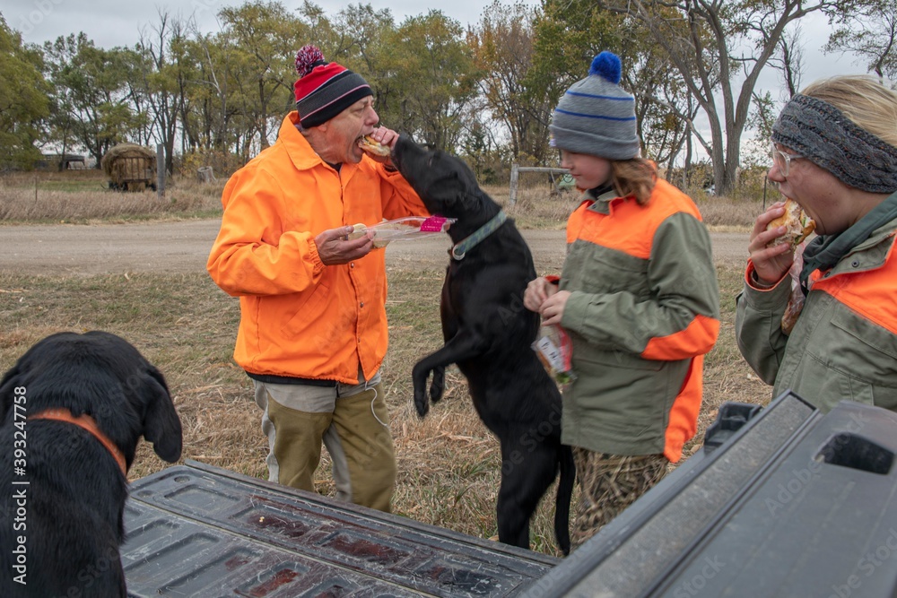 South Dakota Pheasant Hunters on a Mix of Cropland and CRP South Dakota Pheasant Hunters on a Mix of Cropland and CRP