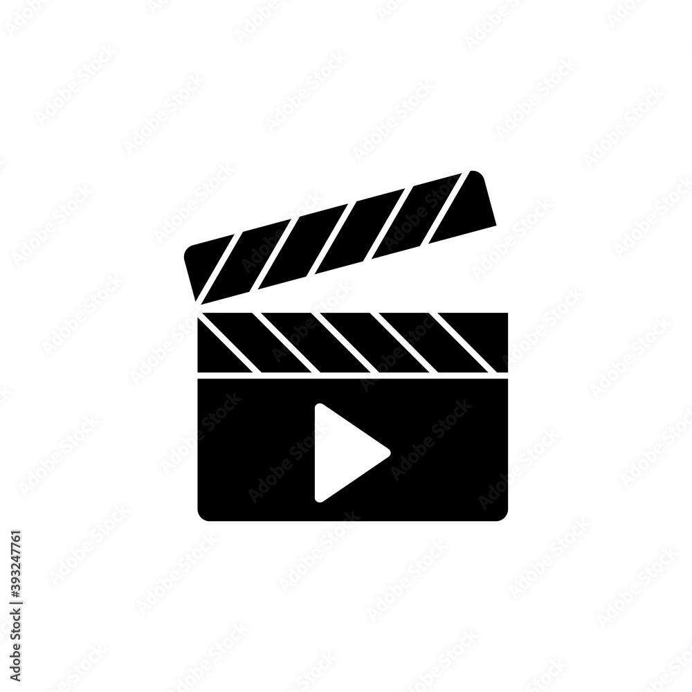 Video icon vector. video camera icon vector. movie sign. cinema