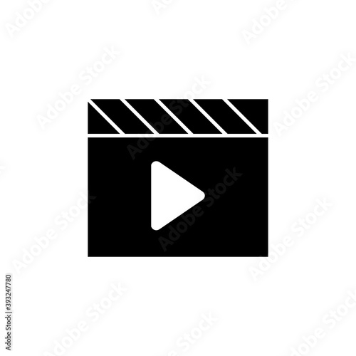 Video icon vector. video camera icon vector. movie sign. cinema