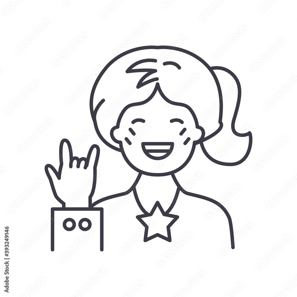 Star icon, linear isolated illustration, thin line vector, web design sign, outline concept symbol with editable stroke on white background. Star icon, linear isolated illustration, thin line vector, web design sign, outline concept symbol with editable stroke on white background.