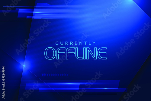 Currently Offline Banner for Twitch Streamer