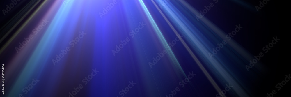 Fototapeta premium abstract, blue, lights, background, water, lines, art,