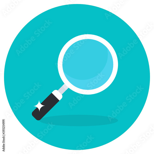 
Magnifying glass icon design, vector of zoom

