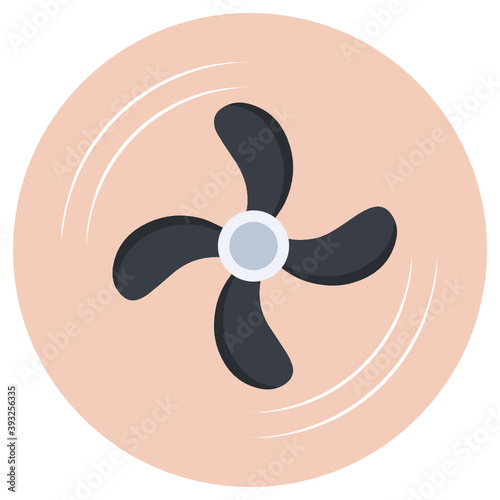 
Trendy design of exhaust fan icon
