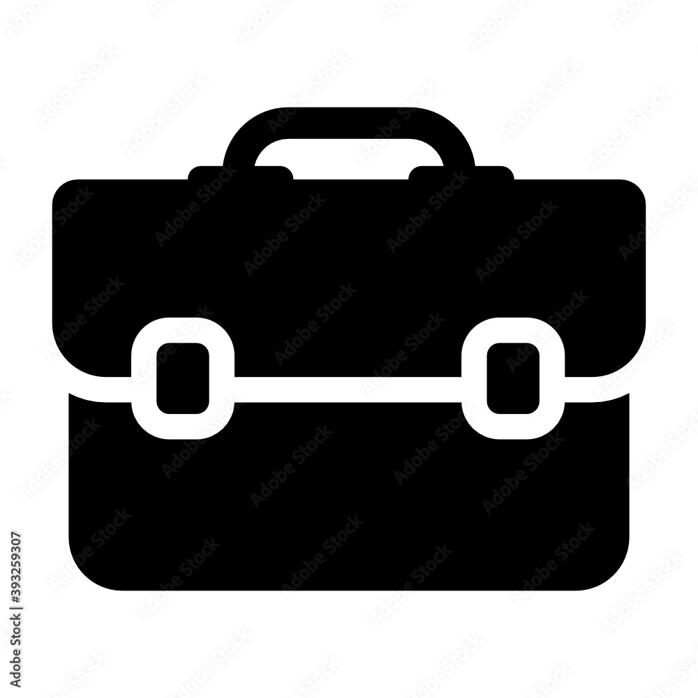 
An icon design of portfolio, documents bag
