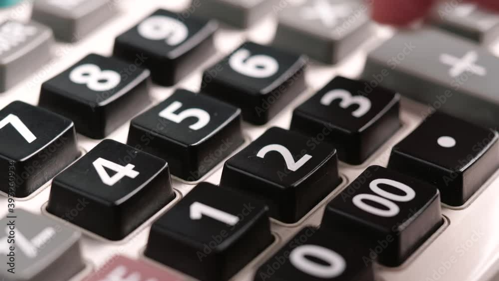 Close-up of a calculator. Accounting concept Close-up of a calculator. Accounting concept