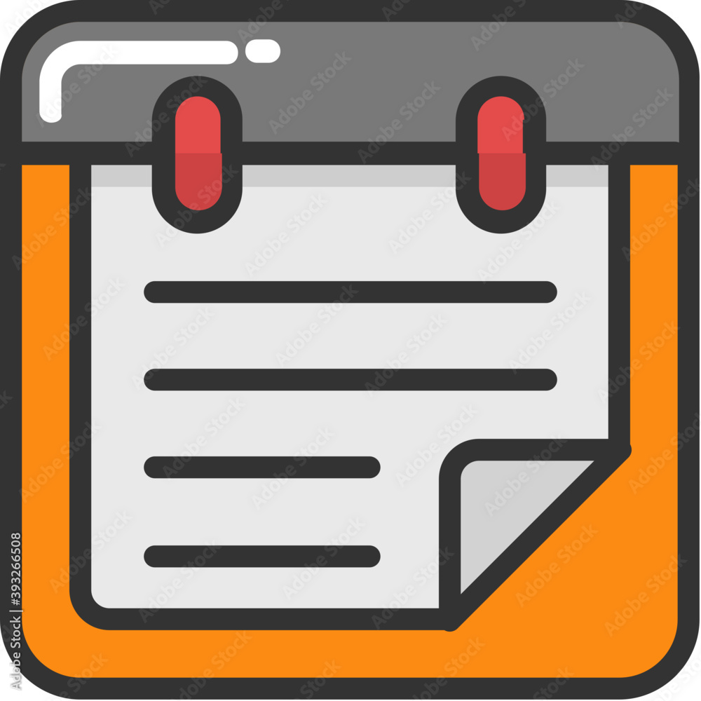 Notes Vector Icon Notes Vector Icon