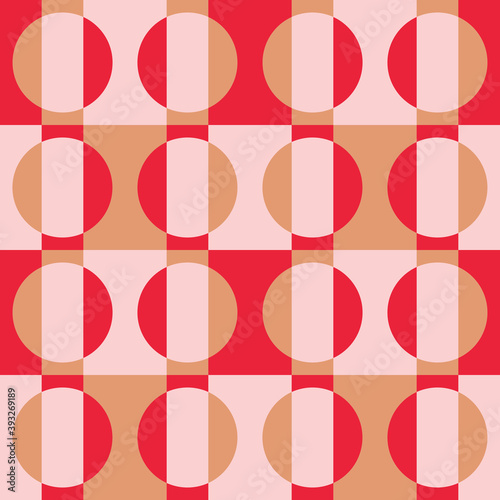 Decorative repeating pattern. Simple abstract accent for any surface.