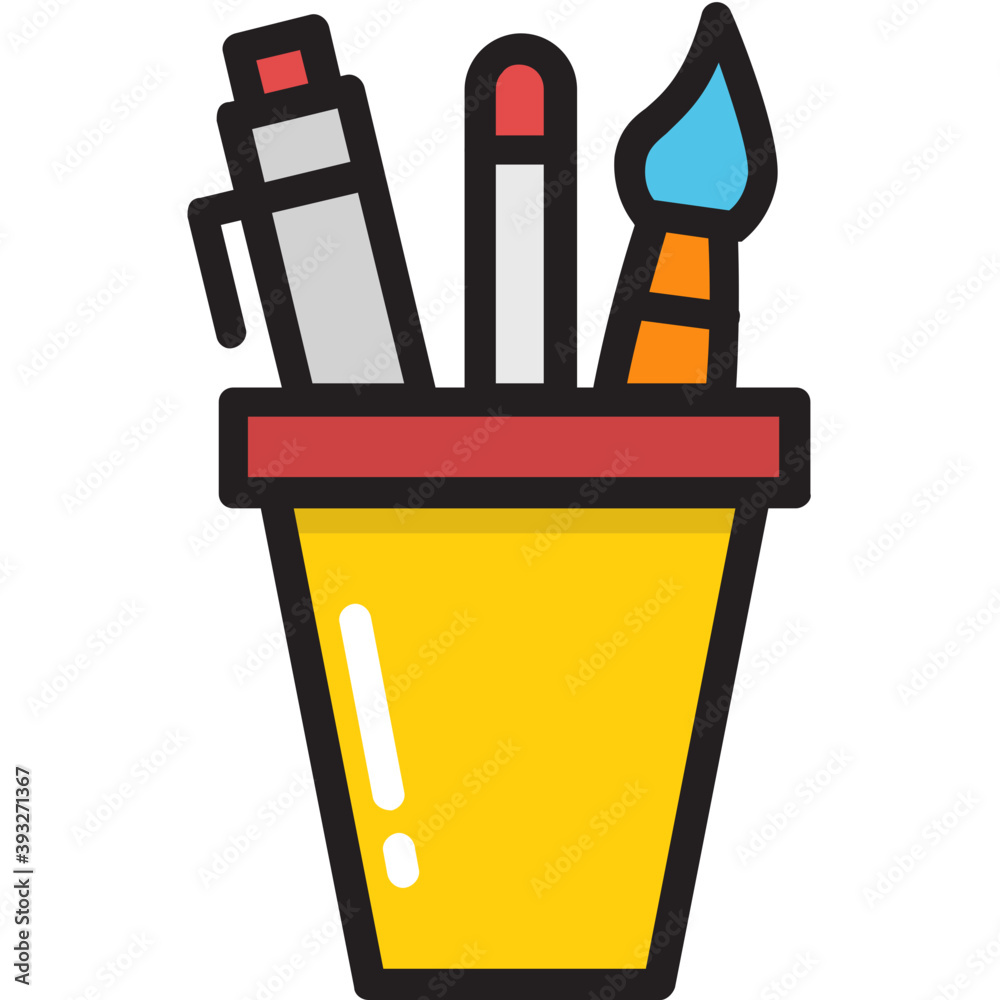 Pencil Case Vector Icon
Pencil Case Vector Icon