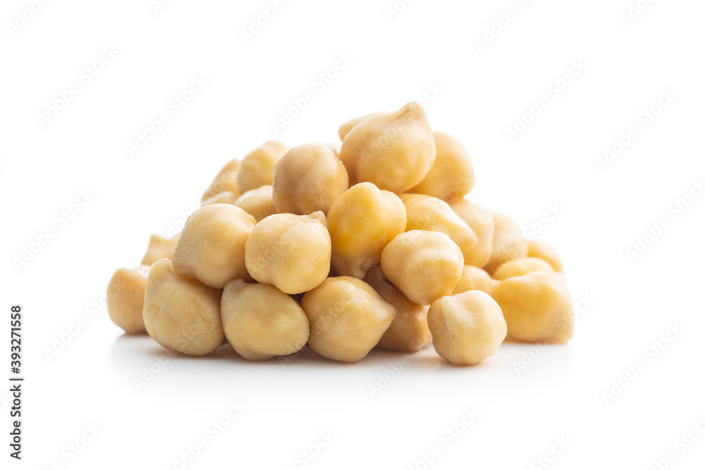 Healthy cooked chickpeas. Healthy cooked chickpeas.