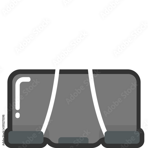 
Bulldog Clip Vector Icon
