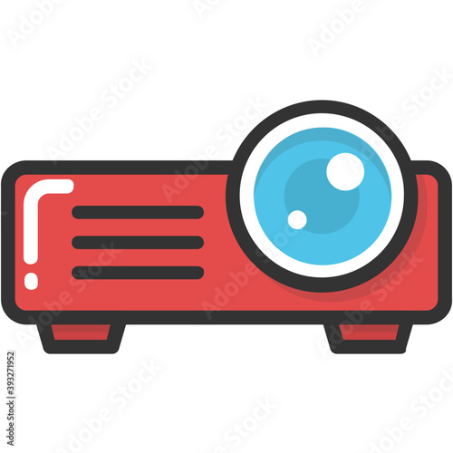 
Projector Vector Icon
