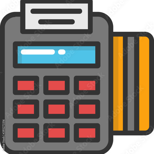 
Swipe Machine Vector Icon

