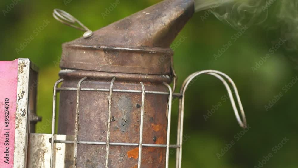 Beekeeping tool close up. Beekeeping apiary. Beekeeping tool close up. Beekeeping apiary.