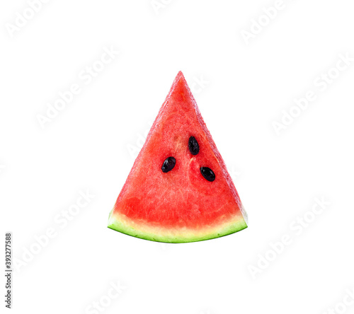 Sliced watermelon isolate on a white background
