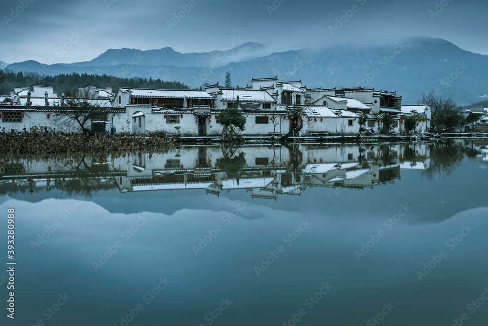 Fototapeta premium 中国安徽黄山市黟县宏村