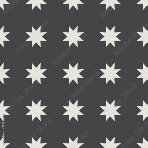 Abstract vector drawing. Mid century modern boho style