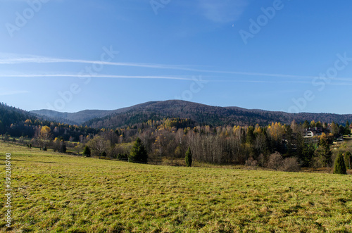 Fototapeta Naklejka Na Ścianę i Meble -  Bieszczady - Panorama 