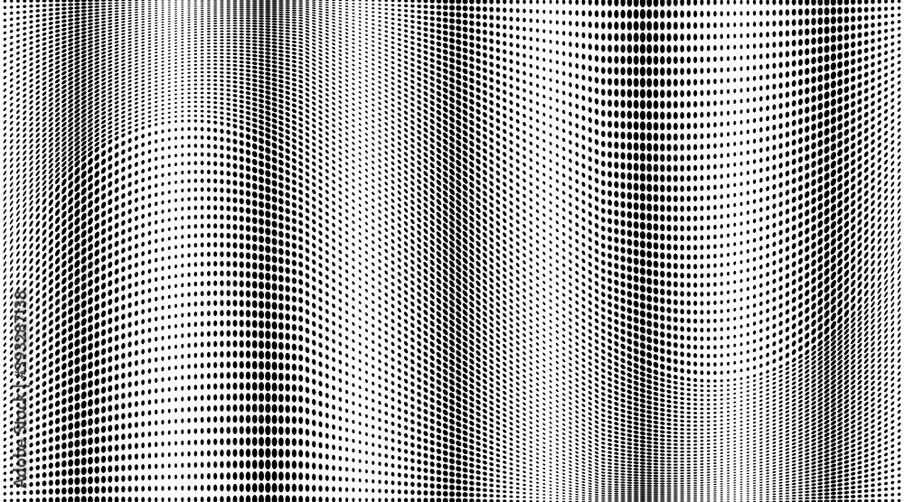 Striped halftone dots grunge wide background
Striped halftone dots grunge wide background