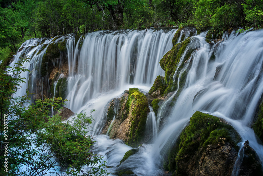 Obraz premium 中国四川阿坝九寨沟风光