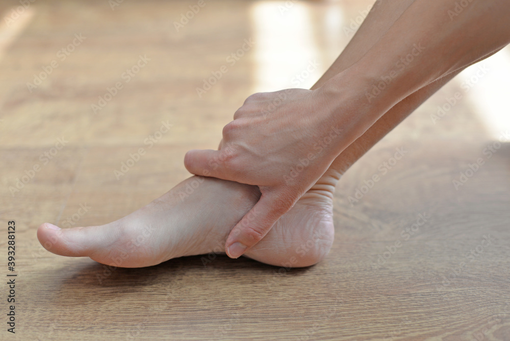 feet of a person