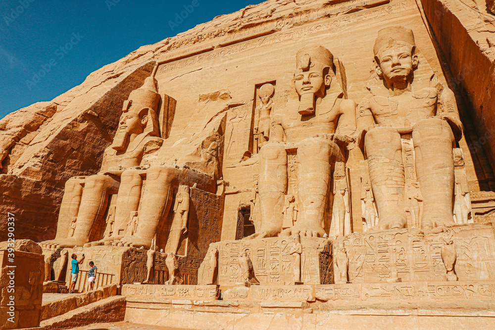 Fotografie abu simbel temple