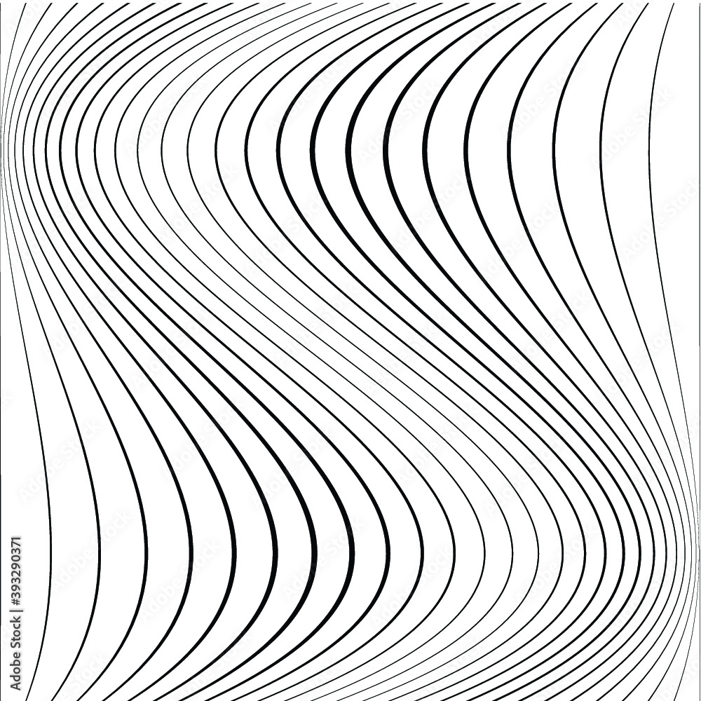 Abstract warped Diagonal Striped Background . Vector curved twisted slanting, waved lines texture
Abstract warped Diagonal Striped Background . Vector curved twisted slanting, waved lines texture