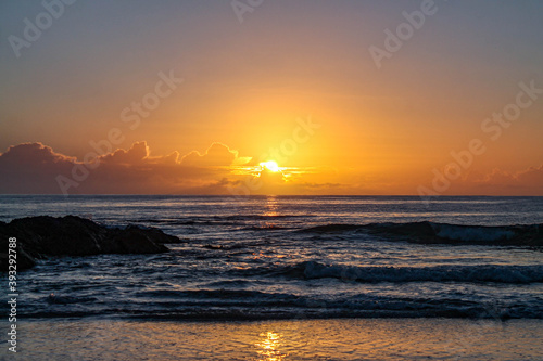 sunrise on the beach