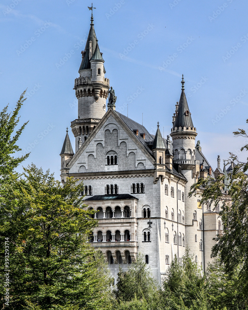 Fototapeta premium castle in the park