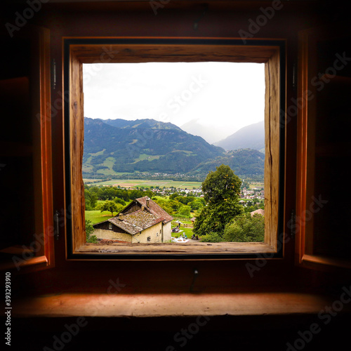 view from the window of a house