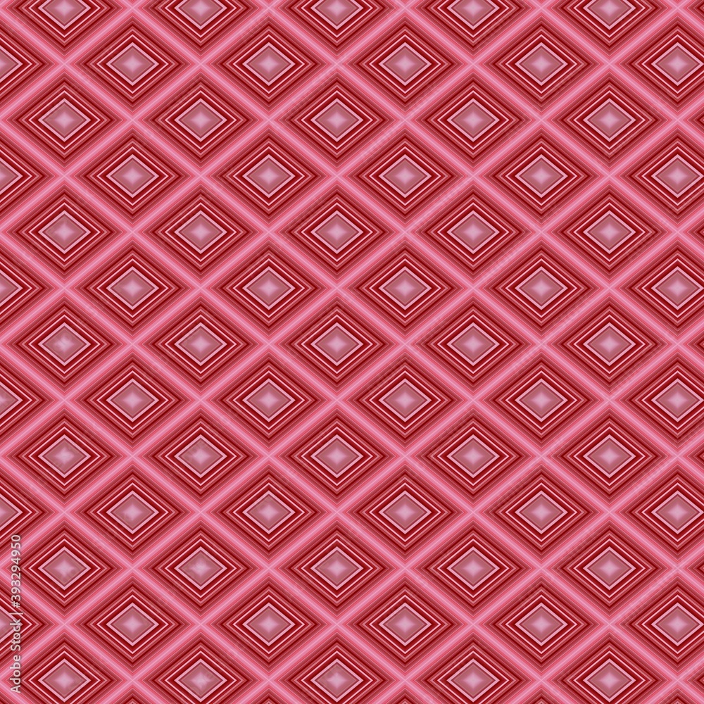 red pink and white diamond-shaped patterns.seamless background for birthday, mother's Day, father's Day, Christmas and new year notes, greeting cards, gift wrapping, surface textures.