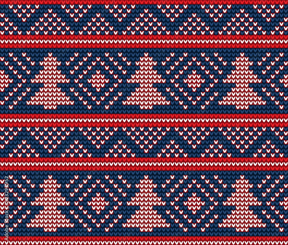 Christmas Knitted Sweater Pattern Wool Knit Texture Imitation Christmas Knitted Sweater Pattern Wool Knit Texture Imitation