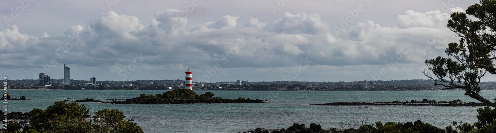 panoramic lighthouse island 