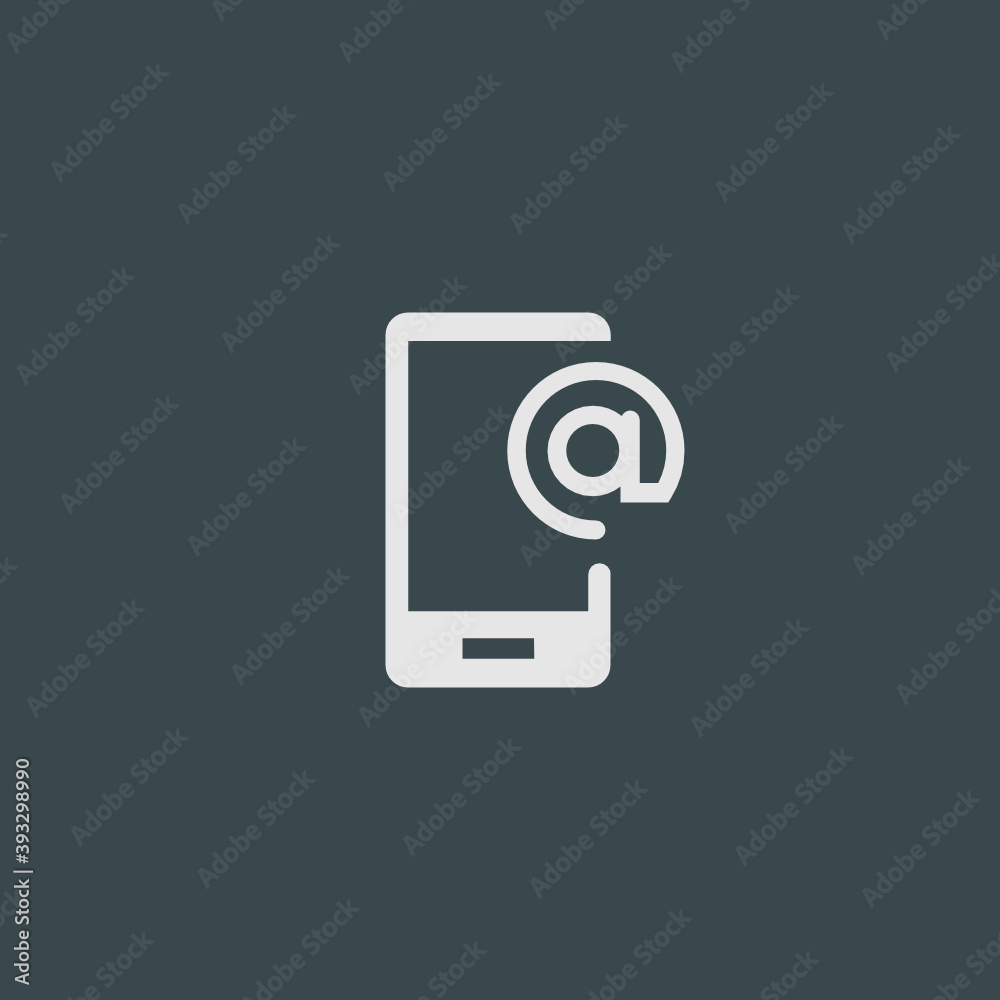Device Email - Tile Icon Device Email - Tile Icon