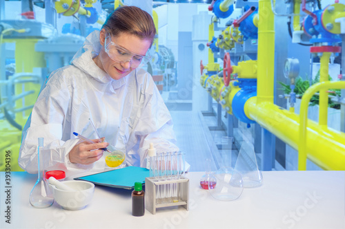 Laboratory assistant at a c...