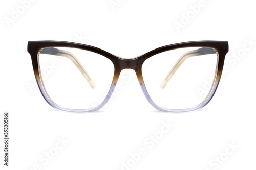 glasses eyeglasse isolated white background