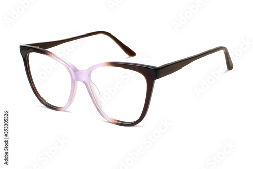 glasses eyeglasse isolated white background