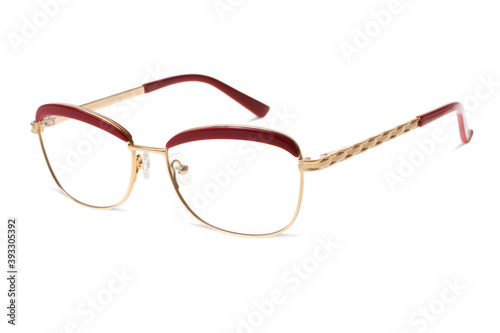 glasses eyeglasse isolated white background